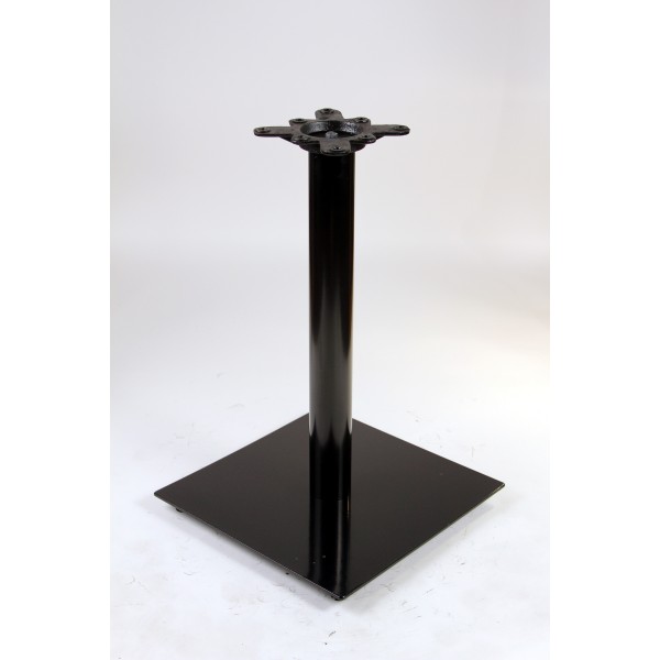 Commercial Restaurant Table Bases 18" Square Table Base Expectation Series - Black